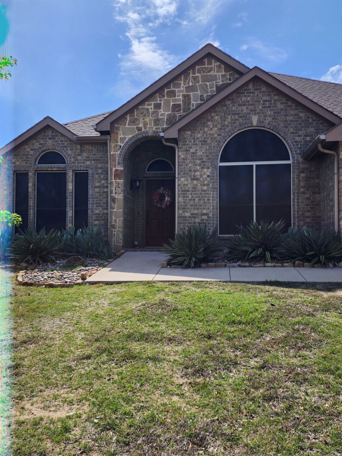 Beautiful home with solar screens installed